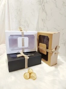 2 יחידות תיבת אריזה בצבע אקראי - ריבוי צבעים - ראה 1