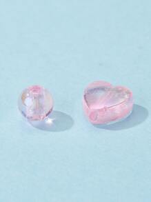 1盒DIY心釘珠 - 彩色 - 查看 4