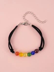 Khối màu Trang trí hạt Vòng tay - Nhiều màu - Xem 2