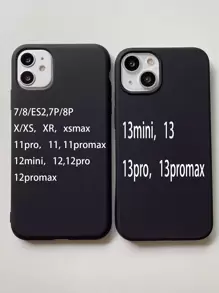 Vỏ điện thoại thông thường - màu đen - Xem 3