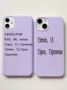 素色手機殼 - 紫色 - 查看 3