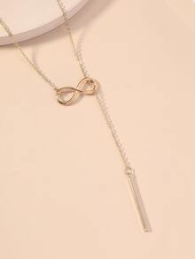 Vòng cổ trang trí vô cực Y L Cosy - Vàng - Xem 2