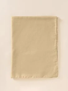 1 chiếc khăn dài màu trơn - Màu Khaki - Xem 4