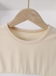 Toddler Girls Colour Block Frill Trim Dress - Multicolor - View 5