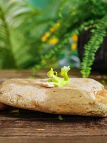 1pc Frog Garden Decoration - Multicolor - View 7