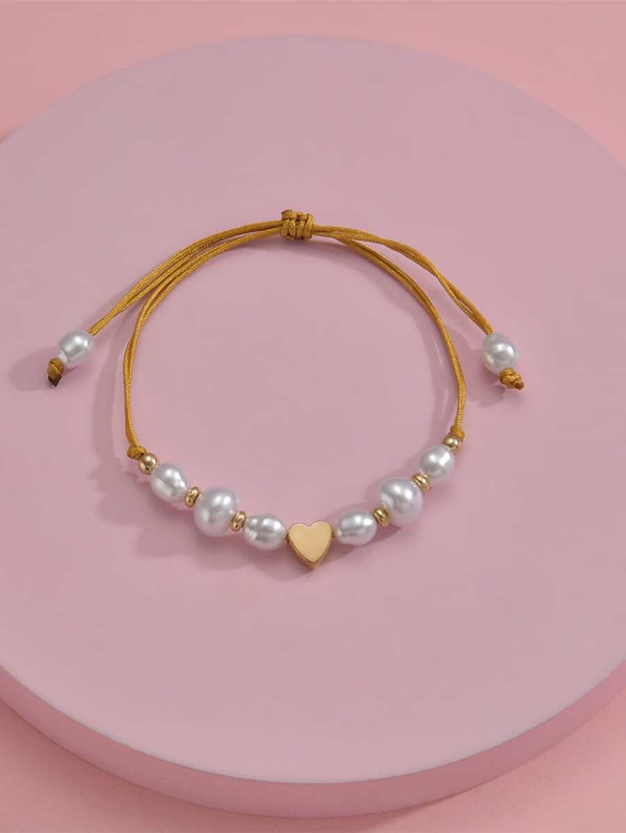 Đồ trang trí Ngọc Trai giả Vòng tay - Nhiều màu - Xem 1