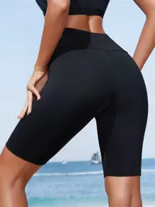 Swim SPRTY Partea de jos de bikini simplă reciclată