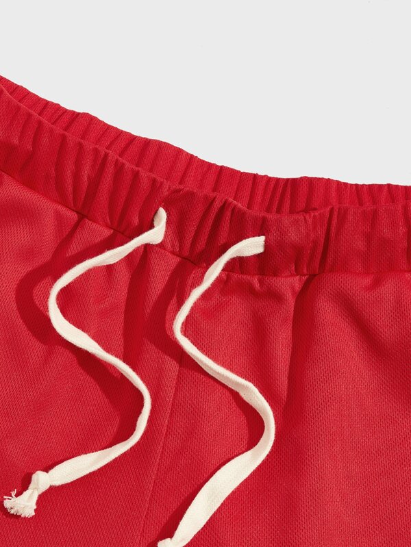 Manfinity Hypemode Men Letter Graphic Track Shorts SHEIN USA