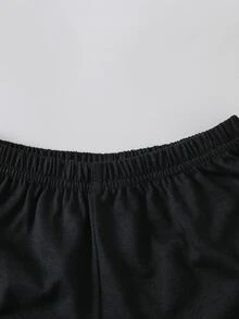 Bộ thời trang bé trai Nút Sọc Giải trí - Đen và trắng - Xem 5