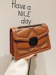 Yogodlns Không thấm nước, nhẹ, túi vuông trang trí chần bông trang trí thông thường dành cho nữ tuổi teen Sinh viên đại học, tân binh và nhân viên văn phòng Hoàn hảo cho văn phòng, đại học, công việc, kinh doanh, đi làm - màu nâu - Xem 8