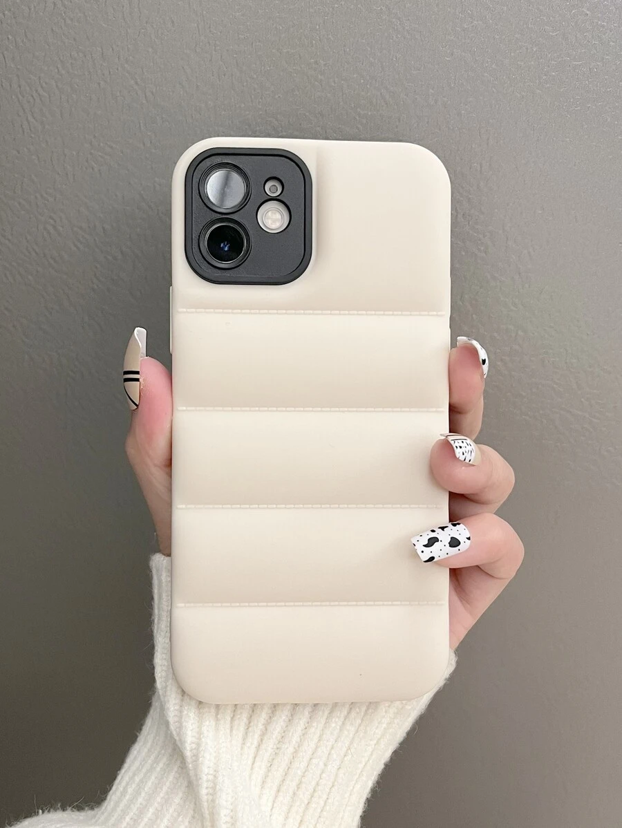 Plain Phone Case Compatible With IPhone 11,IPhone 13,IPhone 14 Pro Max - White - View 1