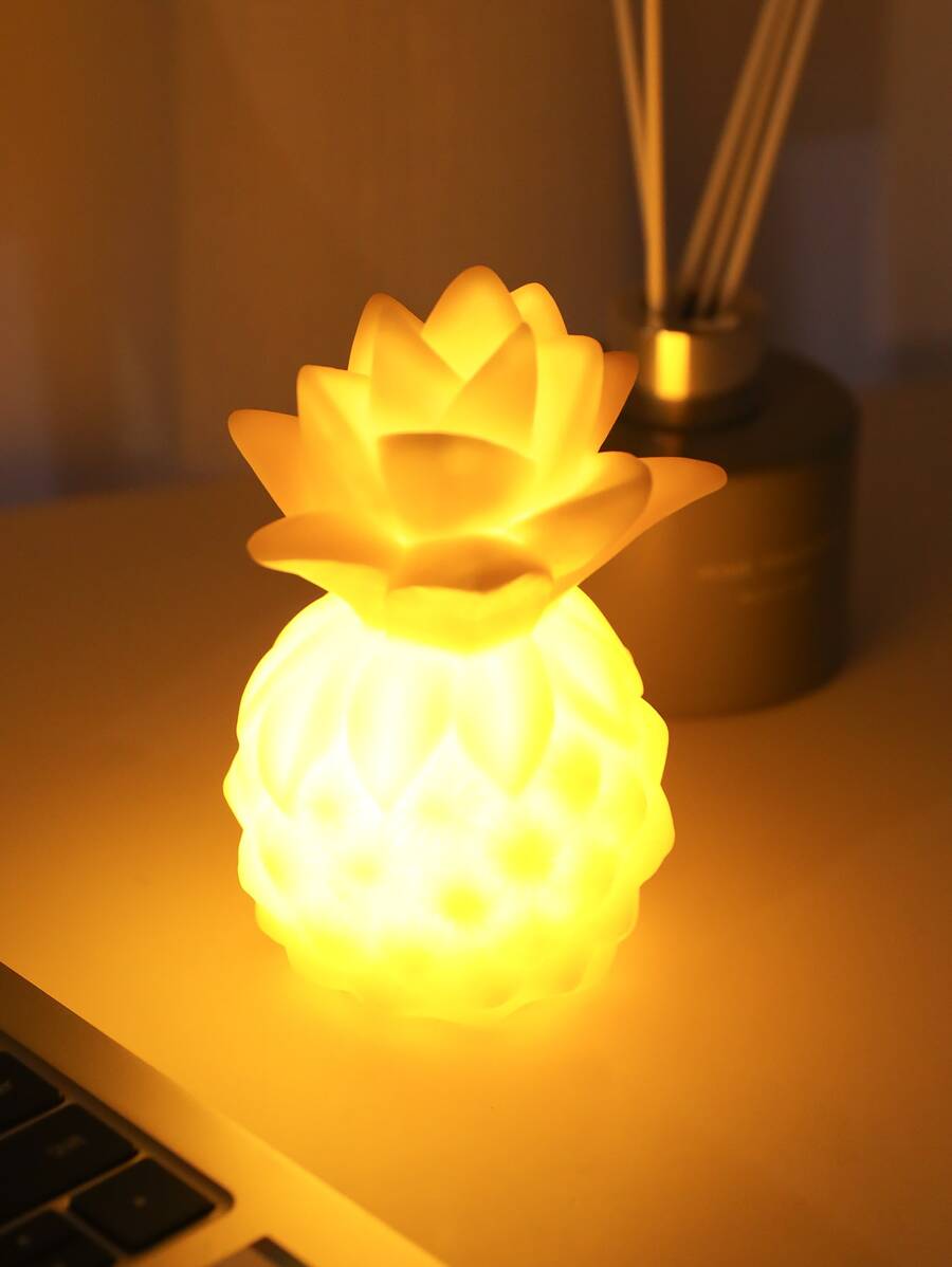 Pineapple Shaped Night Light - Yellow - View 1
