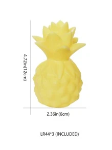 Pineapple Shaped Night Light - Yellow - View 4