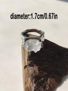 Anillo zirconia cúbica