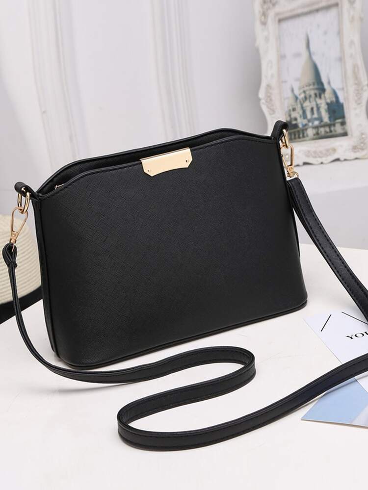 Lightweight,Business Casual Artificial Leather Crossbody Bag, Women's Zipper Shoulder Bag For Teen Girls Women College Students,Rookies & White-Collar Workers Perfect For Office,College,Work ,Business,Commute,Outdoors, Travel, Outings