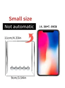 1pc Balance Swing Ball Decorative Object - Silver - View 3