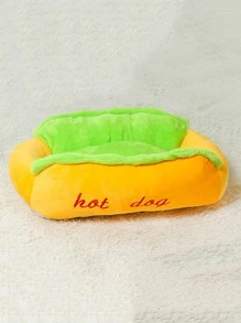 Cama para mascotas con diseño hot dog - Multicolor - Ver 3