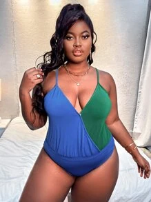 SHEIN SXY Body de tirantes unido - Multicolor - Ver 4