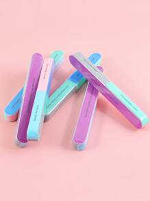 klimonla Bộ đệm móng 7 mặt Shape N Buff Nail Giũa & Bộ đệm, Công cụ chăm sóc móng, Định hình & đánh bóng tất cả trong một, Dễ sử dụng (Gói 4 cái) - Nhiều màu - Xem 3