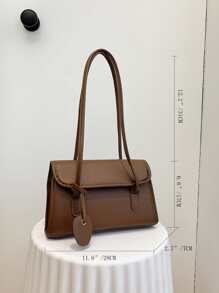 Túi vai - màu nâu - Xem 6