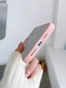 Funda de teléfono con patrón floral de flores de verano, resistente al agua, a los golpes y a los arañazos - Rosa - Ver 3