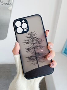 Vỏ điện thoại hình cây - màu đen - Xem 2