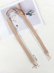 简约可调节纯色棉质肩带，适合日常佩戴