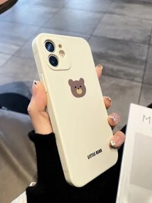 Funda para móvil oso de dibujos animados - Verde Oscuro - Ver 2