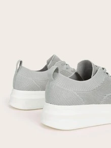 Cuccoo Lace-up Front Skate Shoes - Grey - View 4