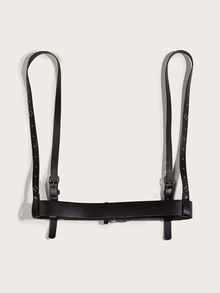 Thắt lưng dây nịt trang trí nội thất - màu đen - Xem 5