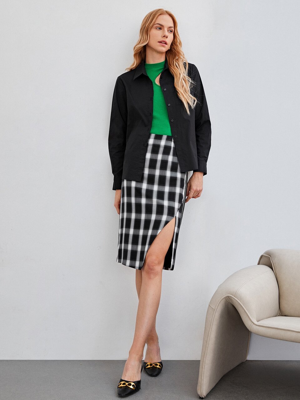 MOTF ACETATE TAPE SIDE SKIRT