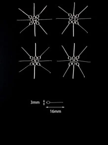 100pcs DIY Jewelry Accessory - Silver - View 3