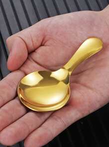 1 件咖啡粉勺学校用品， - 金色 - 查看 4