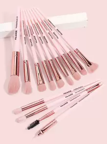 13pcs Makeup Brushes Set Eye Shadow Foundation Women Cosmetic Brush Eyeshadow Blush Powder Blending Beauty Soft Makeup Tools,Brush Set,Makeup Brush Kit,Make Up Brush Set,Make Up Set Complete,Makeup Brush Set,Complete Makeup Kit,Brush Kit,Brushes Makeup Set,Makeup Gift Set - Pink - View 1