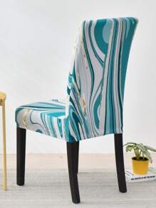 1pc Đồ họa In căng Ghế Slipcover - Nhiều màu - Xem 2