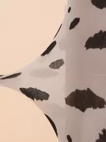 Dalmatian Print Tights - Multicolor - View 5