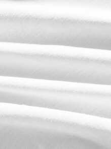 Manfinity Tops Nam Hoa Lá thư Giải trí - trắng - Xem 3