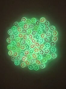 100入組發光發亮釘珠DIY首飾配件 - 彩色 - 查看 1