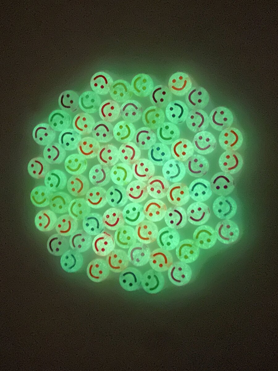 100入組發光發亮釘珠DIY首飾配件 - 彩色 - 查看 1