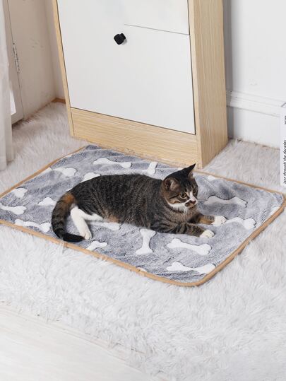 Coperta per animali domestici osso motivo