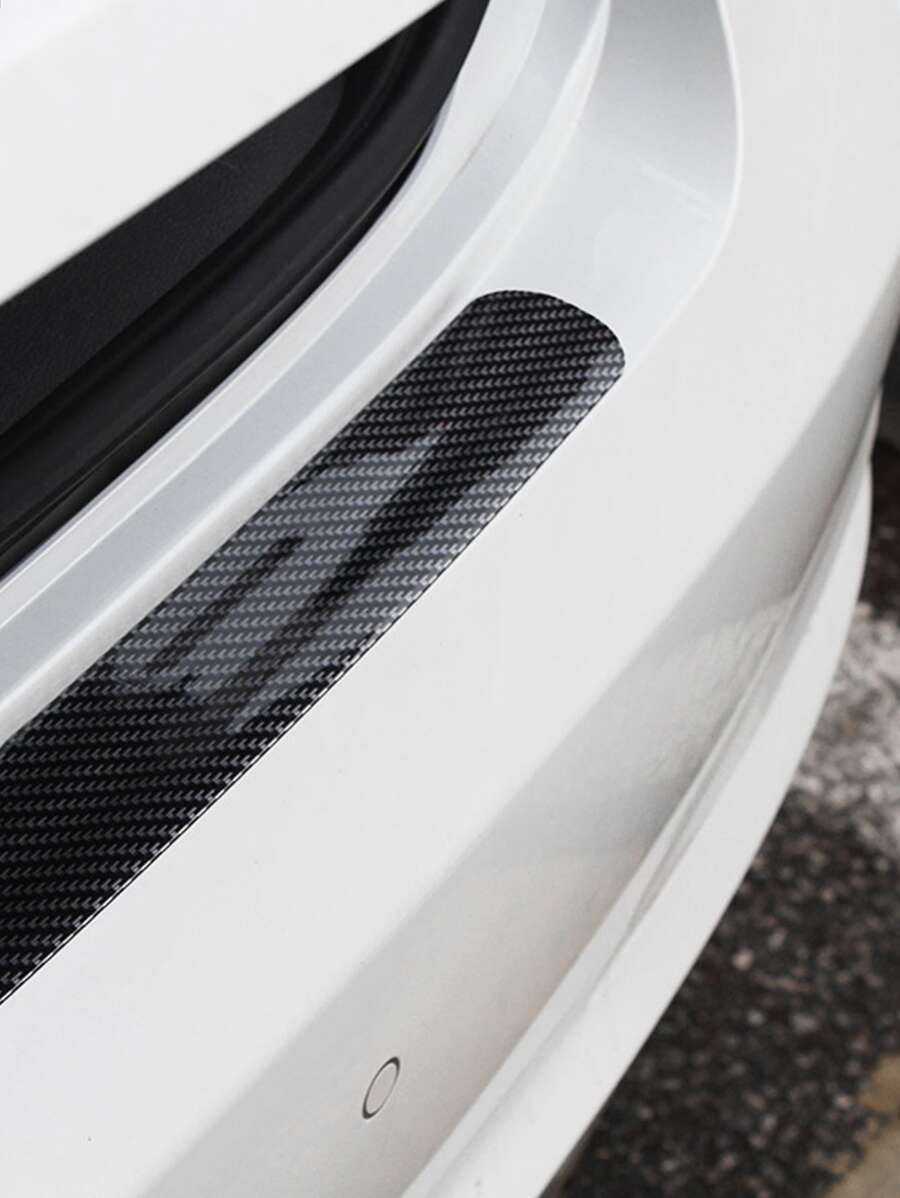 2pcs Car Door Pedal Trim - Black - View 1