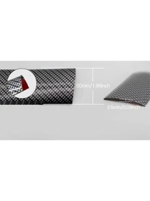 2pcs Car Door Pedal Trim - Black - View 3