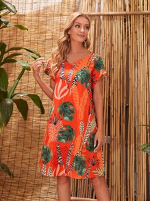 EMERY ROSE Đầm Nhiệt đới Boho - Nhiều màu - Xem 1