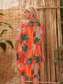 EMERY ROSE Đầm Nhiệt đới Boho - Nhiều màu - Xem 2