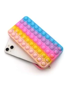 1pc Sensory Fidget Pencil Case - Multicolor - View 2
