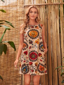 EMERY ROSE Đầm Hoa Boho - Nhiều màu - Xem 1