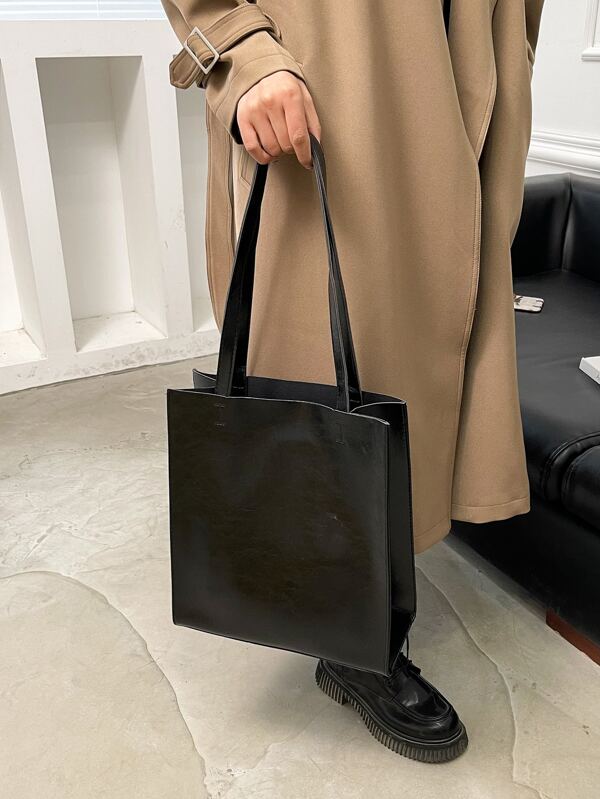 マザーハウス／ブライトvトート／ブラック／極美品 マザーハウス