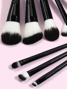 Bộ cọ trang điểm chuyên nghiệp 9 món MAANGE, chất liệu sợi mềm mại, nhỏ gọn, bao gồm cọ nền, cọ phấn mắt, cọ tán màu, cọ kẻ lông mày, bộ cọ trang điểm du lịch, bộ cọ trang điểm, bộ dụng cụ trang điểm, bộ cọ trang điểm hoàn chỉnh, bộ cọ trang điểm đầy đủ, bộ quà tặng cọ trang điểm. - màu đen - Xem 3