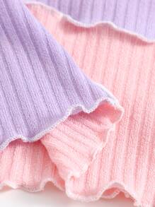 Muchica Áo hai dây Lộ Lưng Khối Màu Giải trí - Nhiều màu - Xem 5