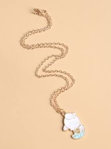 Collar con diseño de dibujos animados - Multicolor - Ver 2